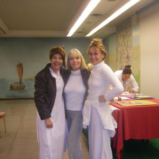 2008. Con Nennella Santelli e Luisa Casiraghi